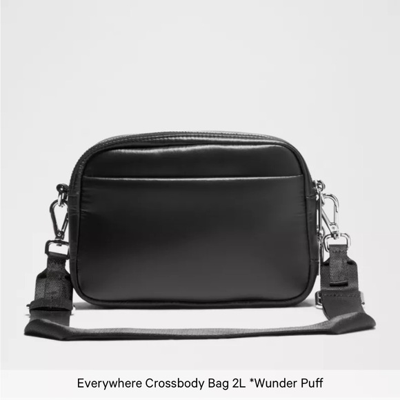 NWT- Everywhere Crossbody- 2L- Black Wanderpuff- W/Crossbody Strap - Picture 4 of 13